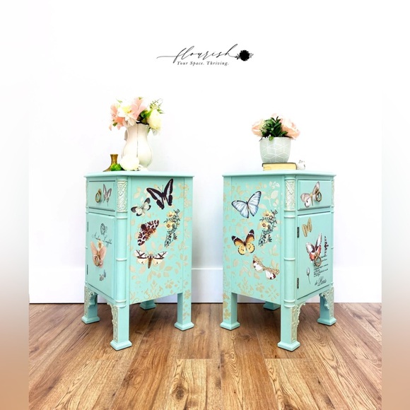 Redesign with Prima Decor Transfer ~ BUTTERFLY DANCE 24” x 35” - Picture 2 of 5